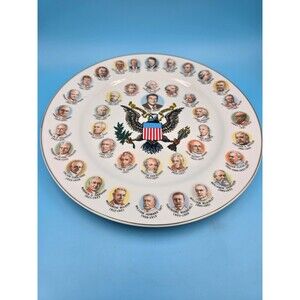 Two Hundred Years Of Presidents  Collectors Plate